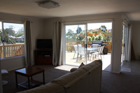 Living Room with deck